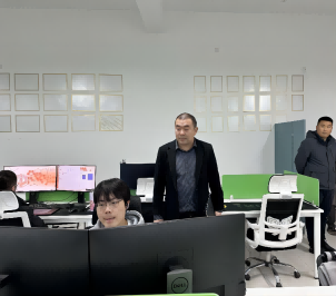 我院领导到三叉戟网络科技有限公司考察 第 1 张