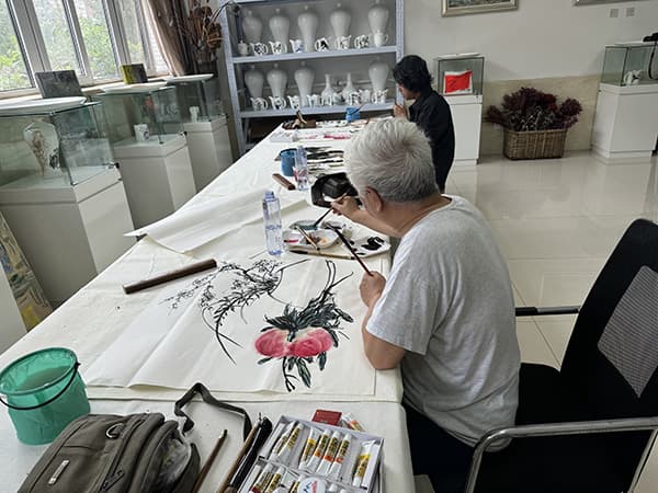 美育进校园——高校艺术院系名家赴河北亚洲成人在线一二三四五六区采风
