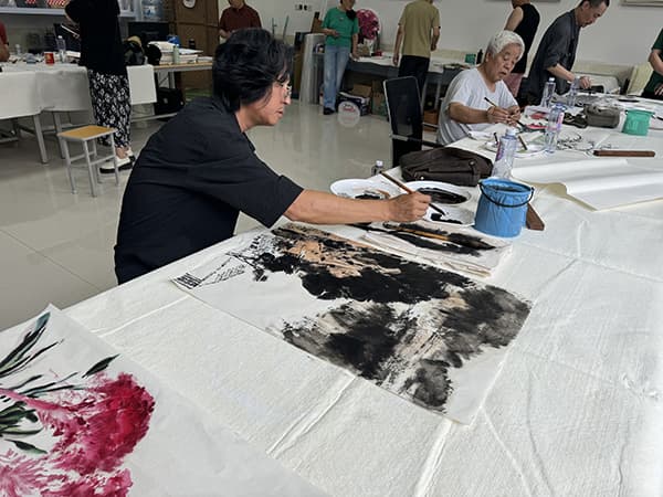 美育进校园——高校艺术院系名家赴河北亚洲成人在线一二三四五六区采风