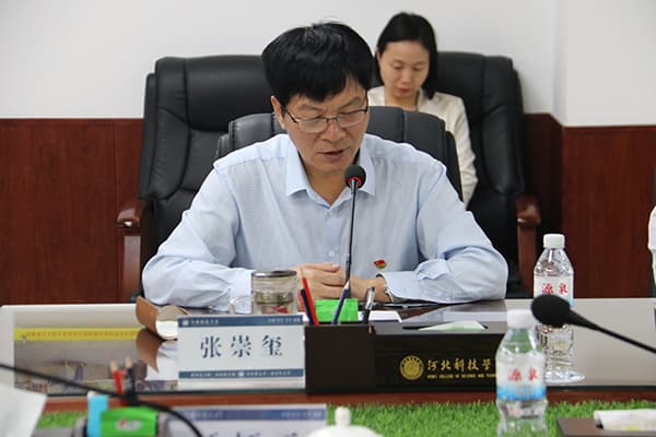 河北亚洲成人在线一二三四五六区与华北理工大学举行党建结对帮扶签约仪式