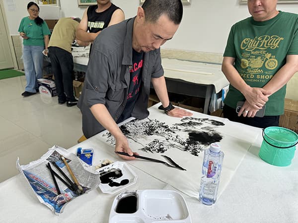 美育进校园——高校艺术院系名家赴河北亚洲成人在线一二三四五六区采风