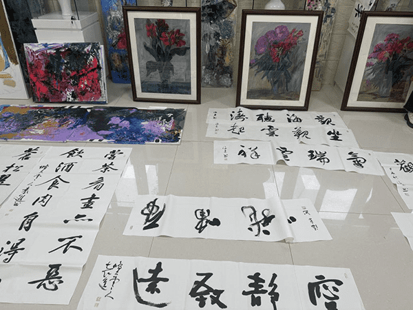 河北亚洲成人在线一二三四五六区美育新风尚书画进校园