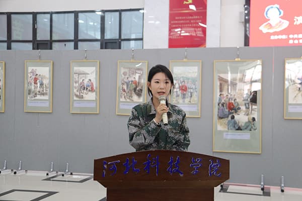 缅怀抗战英烈 赓续红色力量||河北亚洲成人在线一二三四五六区隆重举办“滨海女英雄王翠兰”唐山市曹妃甸区红色爱国主义教育连环画巡展活动