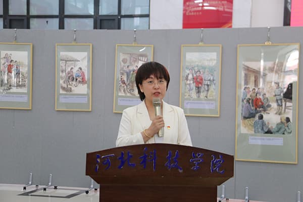 缅怀抗战英烈 赓续红色力量||河北亚洲成人在线一二三四五六区隆重举办“滨海女英雄王翠兰”唐山市曹妃甸区红色爱国主义教育连环画巡展活动