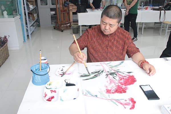 美育进校园——高校艺术院系名家赴河北亚洲成人在线一二三四五六区采风