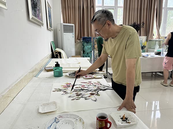 美育进校园——高校艺术院系名家赴河北亚洲成人在线一二三四五六区采风