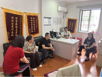 河北亚洲成人在线一二三四五六区教育学院赴水电大拇指幼儿园开展访企拓岗活动
